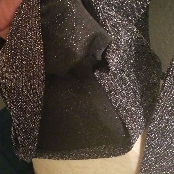 Rokoko Wide Leg Metallic Black Multicolored High Waist Pants Sz. Small - Picture 9 of 14